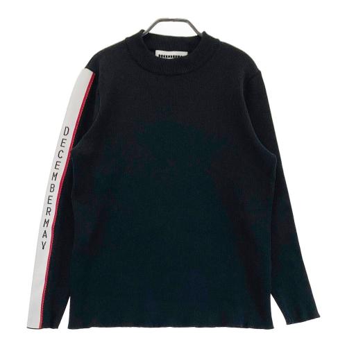 DECEMBERMAY ディセンバーメイ Vネック ニットセーター ブルー系