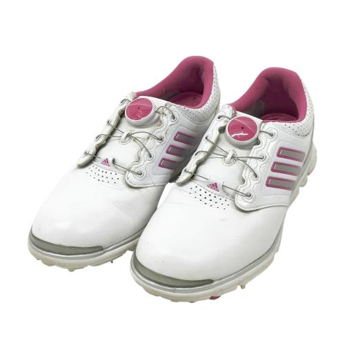 ADIDAS GOLF アディダスゴルフ F35403 ゴルフシューズ TOUR360 XT TWIN BOA  ホワイト系 24.5 [240101432243] ゴルフウェア レディース ストスト adidas スニーカー ツアー360 24 ボア (エクストラワイド