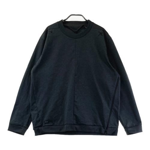 サイズ：M OAKLEY オークリー  モックネックブルゾン 総柄 パープル系 [240101478165] ゴルフウェア メンズ ストスト OAKLEY オークリー モックネックブルゾン 総柄 パープル系