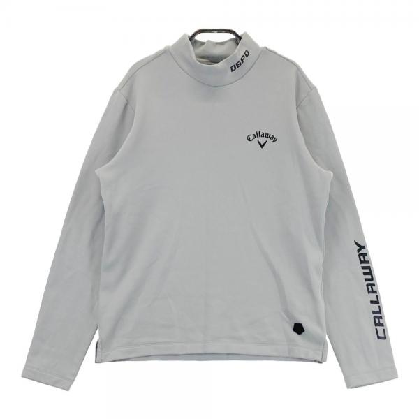 CALLAWAY キャロウェイ モックネック 長袖Tシャツ 裏起毛