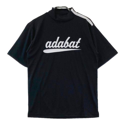 Adabat ブラック タートルネックゴルフウェア Adabat ブラック タートルネックゴルフウェア