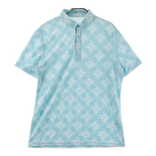 サイズ：M TAYLOR MADE テーラーメイド 2024年 半袖Tシャツ  ブルー系 [240101447306] ゴルフウェア メンズ ストスト TAYLOR MADE テーラーメイド 2024年 半袖Tシャツ ブルー系