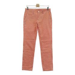 中古品 Jack Bunny!! パンツ　ストライプ　レッド　ストレッチ　ドライ JACK BUNNY(ジャックバニー) パンツ｜中古ゴルフウェア通販