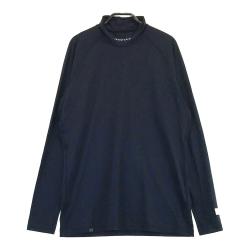 サイズ：5 PEARLY GATES パーリーゲイツ  ハイネック 長袖Tシャツ  ブラック系 [240101403098] ゴルフウェア メンズ ストスト PEARLY GATES パーリーゲイツ ハイネック長袖インナーTシャツ