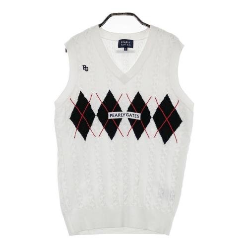 PEARLY GATES パーリーゲイツ 2023年モデル ニットベスト アーガイル柄