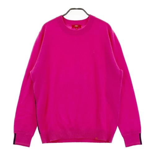 Callaway レッドレーベル　ゴルフポロシャツ LLサイズ CALLAWAY キャロウェイ 長袖ポロシャツ 総柄 レッド系 LL ゴルフ
