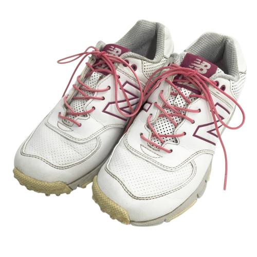 NEW BALANCE GOLF ニューバランス UGBS574F ゴルフシューズ  ホワイト系 23.5 [240101438012] ゴルフウェア レディース ストスト NEW BALANCE GOLF ニューバランス UGBS574F ゴルフシューズ