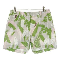 美品　アンパスィ and per se レディース　総柄ショートパンツ and per se アンパスィ ストレッチ スイングドライ プリンテッド