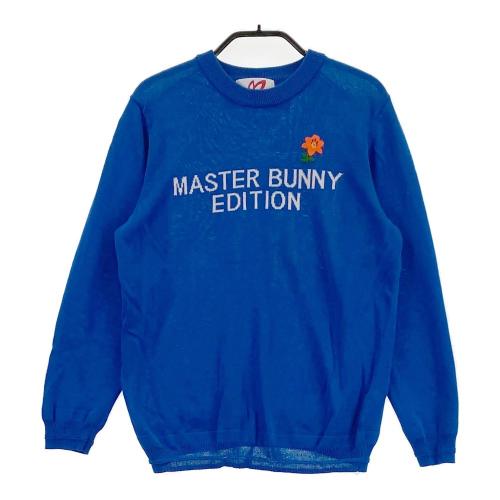 サイズ：0 MASTER BUNNY EDITION マスターバニーエディション  フレンチスリーブ ポロシャツ  ブルー系 [240101477336] ゴルフウェア レディース ストスト サイズ：0 MASTER BUNNY EDITION マスターバニーエディション