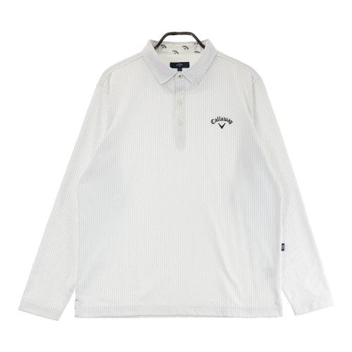 NEW BALANCE GOLF ニューバランス 長袖ポロシャツ 裏起毛 ロゴ総