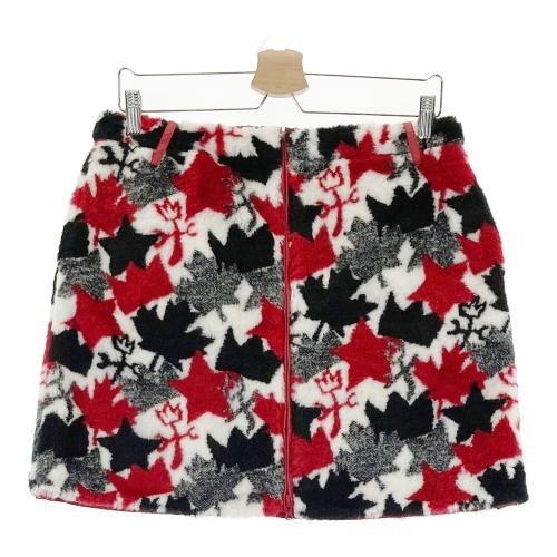 CASTELBAJAC カステルバジャック 半袖ポロシャツ 総柄 レッド系 サイズ