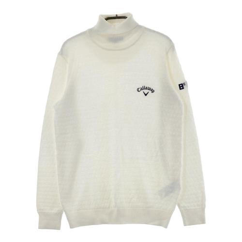 CALLAWAY キャロウェイ 長袖ニットセーター エッフェル塔 ホワイト系