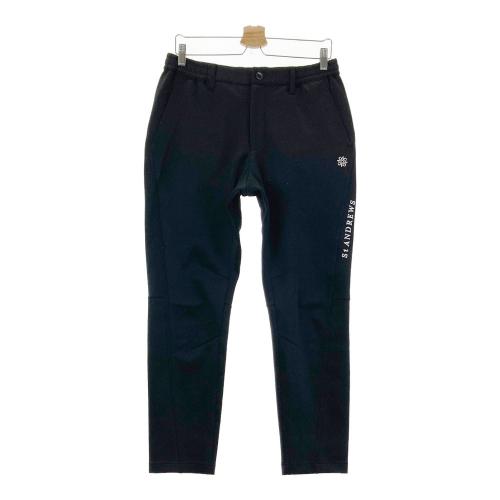 サイズ：L ST ANDREWS セントアンドリュース  ストレッチパンツ ストライプ柄 ネイビー系 [240101485373] ゴルフウェア メンズ ストスト ST ANDREWS セントアンドリュース ストレッチパンツ ストライプ