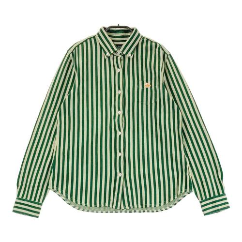 PEARLY GATES パーリーゲイツ 長袖シャツ ボタンダウン ストライプ柄