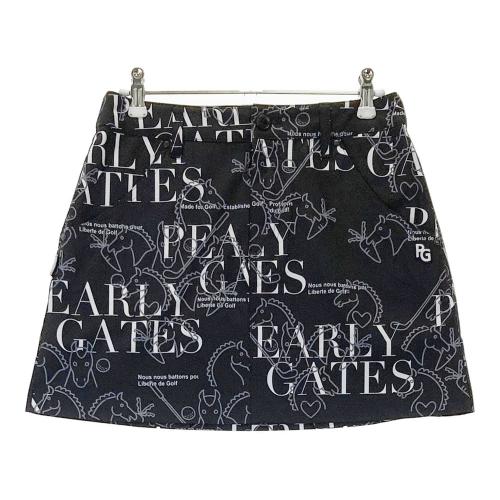 美品✦PEARLY GATES ロゴ入り スカート✦ ネイビー✦1 PEARLY GATES（パーリーゲイツ） スカート ネイビー 数字柄 30周年