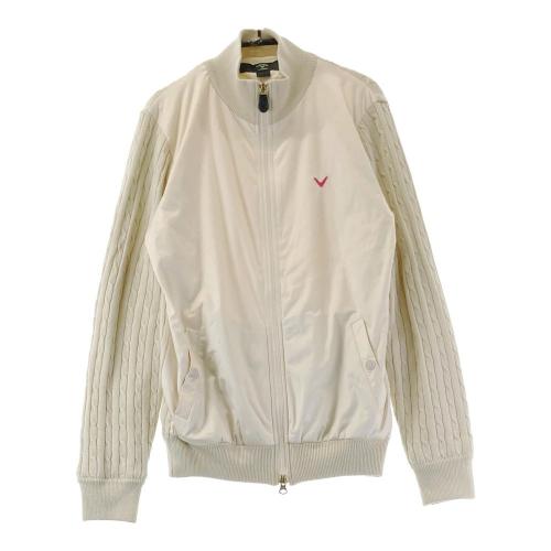 ADIDAS GOLF アディダスゴルフ 裏地付 ニット ジップジャケット