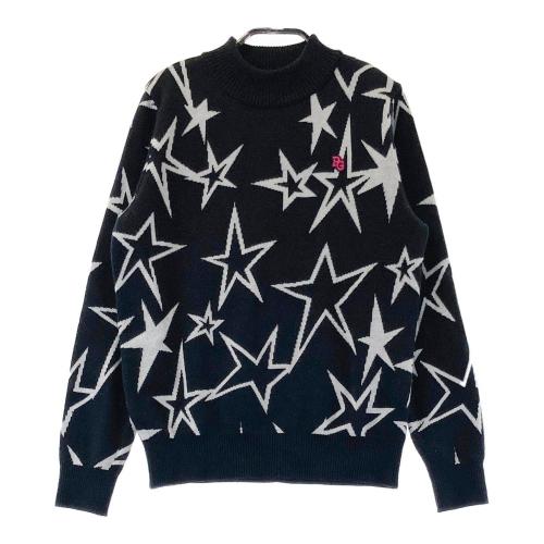 サイズ：1 PEARLY GATES パーリーゲイツ  ニット セーター ドット ネイビー系 [240101354200] ゴルフウェア レディース ストスト PEARLY GATES パーリーゲイツ ニット セーター ドット ネイビー