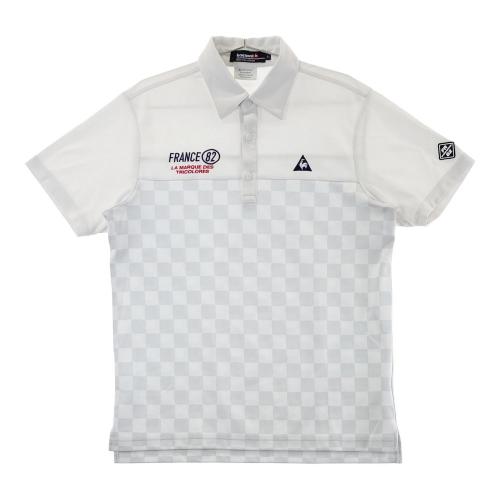 LE COQ GOLF ルコックゴルフ ジップジャケット ロゴ総柄