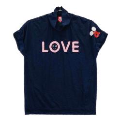 サイズ：38 ARCHIVIO アルチビオ  ハイネック 半袖Tシャツ  ネイビー系 [240101410282] ゴルフウェア レディース ストスト ARCHIVIO アルチビオ ハイネック 半袖Tシャツ ネイビー系 サイズ