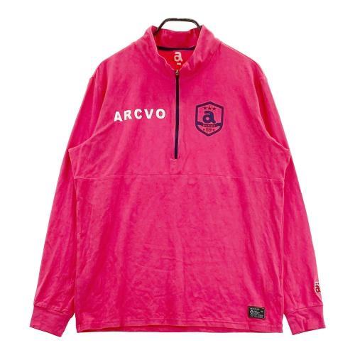 ARCHIVIO アルチビオ ハーフジップ 長袖Tシャツ ホワイト系 サイズ