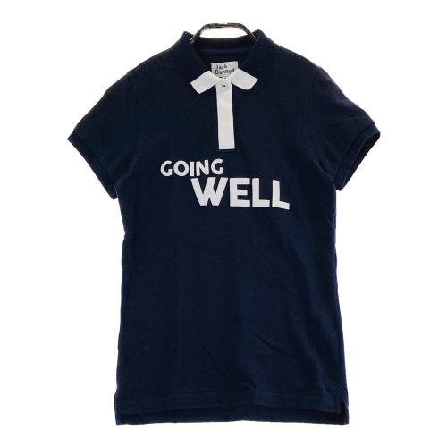 Jack Bunny ネイビー ポロシャツ サイズ1 JACK BUNNY ジャックバニー 半袖 ポロシャツ ネイビー系 サイズ