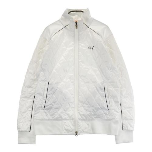 PUMA GOLF プーマゴルフ ジップジャケット ホワイト系 サイズ
