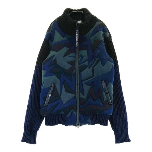 MARK&LONA マークアンドロナ Vネックニットセーター ウール混 星