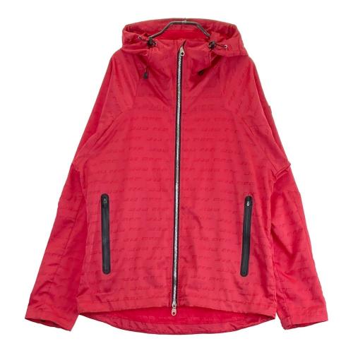 MARK&LONA マークアンドロナ 半袖ポロシャツ ボーダー レッド系