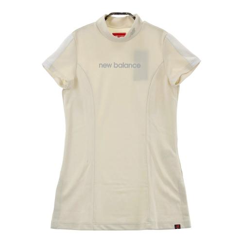 サイズ：1 NEW BALANCE GOLF ニューバランス  モックネック 半袖Tシャツ  イエロー系 [240101453034] ゴルフウェア レディース ストスト NEW BALANCE GOLF ニューバランス モックネック 半袖Tシャツ
