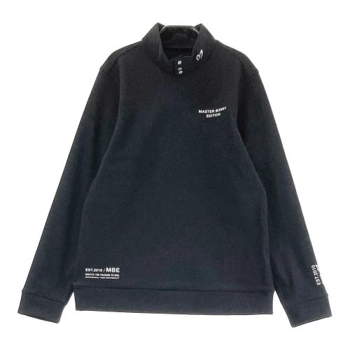 サイズ：0 MASTER BUNNY EDITION マスターバニーエディション  ハイネック 長袖Tシャツ 裏起毛  ブラック系 [240101437848] ゴルフウェア レディース ストスト MASTER BUNNY EDITION マスターバニーエディション 裏起毛