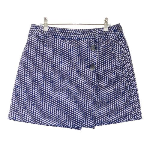 23区GOLF ニジュウサンクゴルフ ワッフル ジップパーカー ブルー