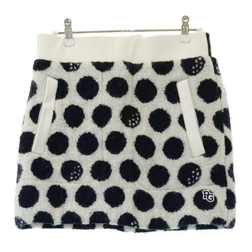 パーリーゲイツ　ドット中綿スカート PEARLY GATES パーリーゲイツ バックジップ 中綿スカート ドット柄