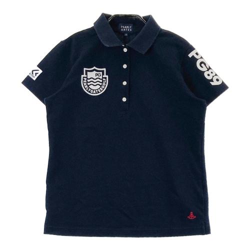 中古 レディース キャロウェイ Callaway 半袖ポロシャツ LL 黒