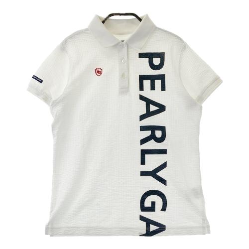 PEARLY GATES パーリーゲイツ 半袖ポロシャツ シアサッカー