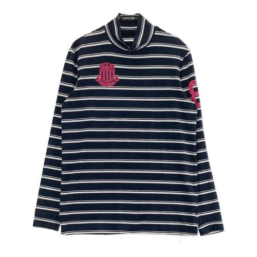 未使用　パーリーゲイツ ハイネック長袖シャツ ブラック PEARLY GATES パーリーゲイツ ハイネック インナー 長袖Tシャツ