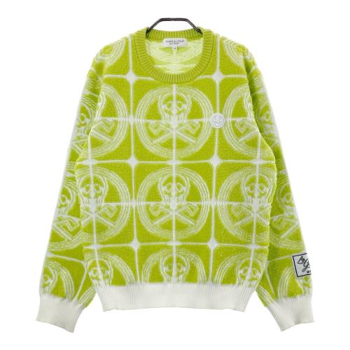 MARK&LONA マークアンドロナ ニットセーター ウール混 スカル 総