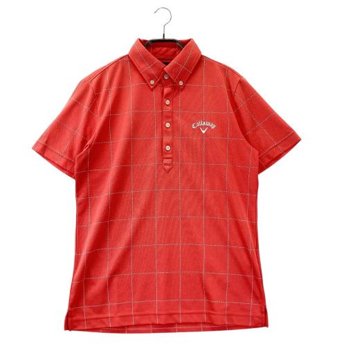 サイズ：3L CALLAWAY キャロウェイ ボタンダウン 半袖ポロシャツ