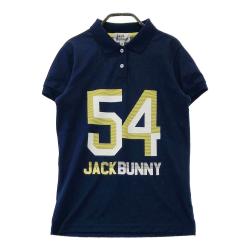 サイズ：1 JACK BUNNY ジャックバニー  Vネック ニットセーター  ブラック系 [240101427528] ゴルフウェア レディース ストスト ノースリーブセーター レディス(中間着(セーター、トレーナー