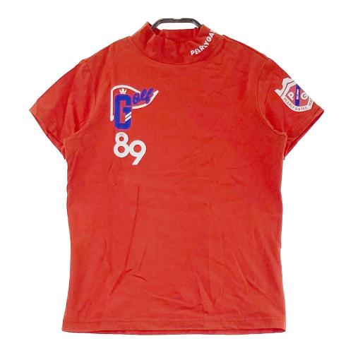 サイズ：2 PW CIRCULUS ピーダブリュサーキュラス  ハイネック長袖Tシャツ  オレンジ系 [240003001644] ゴルフウェア レディース ストスト サイズ：2 PW CIRCULUS ピーダブリュサーキュラス ハイネック