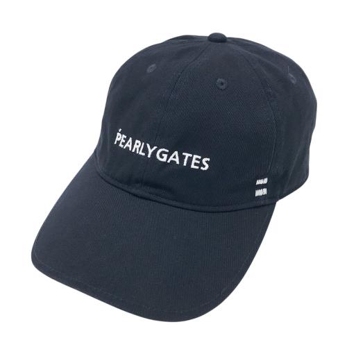 未使用　PEARLY GATES パーリーゲイツ キャップ ネイビー系 PEARLY GATES パーリーゲイツ キャップ ネイビー系 ランク：A