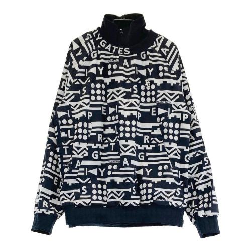 PEARLY GATES パーリーゲイツ ツインスニード 総柄 ネイビー系 サイズ