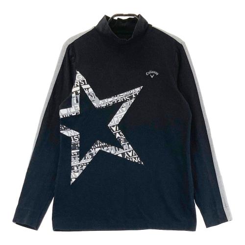 Callaway 黒 ハイネックTシャツ Callaway 黒 ハイネックTシャツ