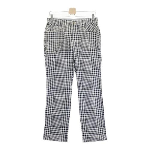 ZOY ゾーイ ストレッチパンツ チェック柄 グレー系 サイズ：85