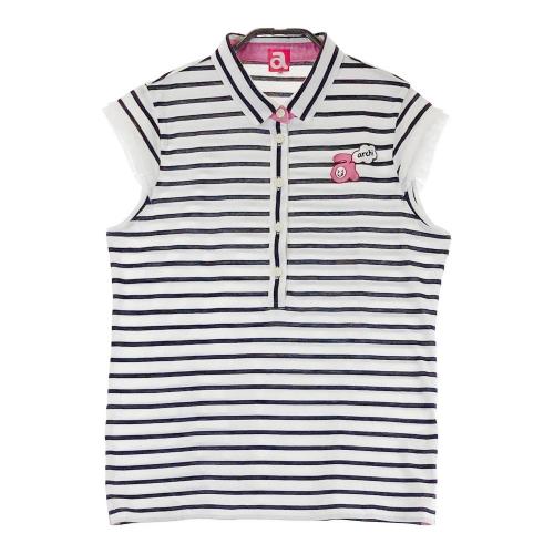 ARCHIVIO アルチビオ ニットスカート ボーダー柄 ブルー系 サイズ：36