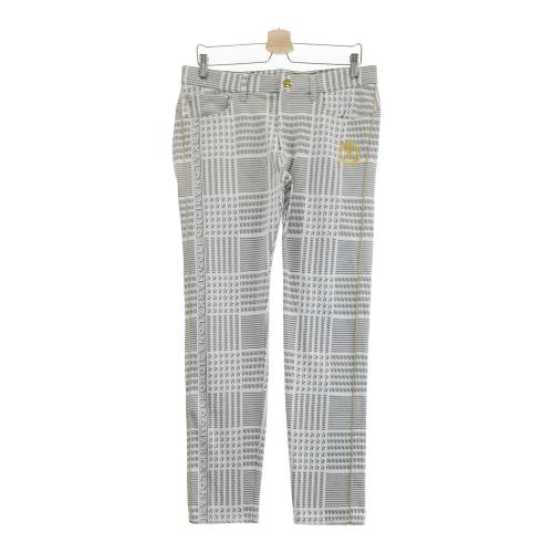 MARK&LONA マークアンドロナ ストレッチ ロングパンツ 総柄