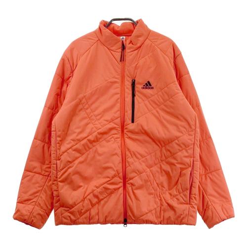 ADIDAS GOLF アディダスゴルフ 中綿ジップジャケット オレンジ系
