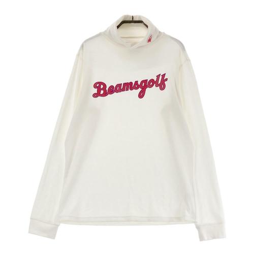 サイズ：M BEAMS GOLF ビームスゴルフ  タートルネック 長袖ニットセーター  ホワイト系 [240101421697] ゴルフウェア レディース ストスト BEAMS GOLF ビームスゴルフ タートルネック 長袖ニットセーター