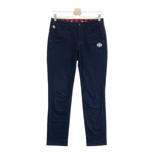 パーリーゲイツPEARLY GATES ストレッチコットンロングパンツ M PEARLY GATES パーリーゲイツ コットン混 ストレッチパンツ ロゴ