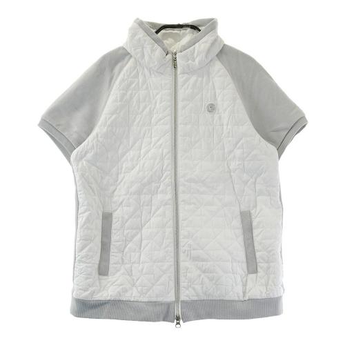 BEAMS GOLF ビームスゴルフ リブニット切替 ジップジャケット グレー系