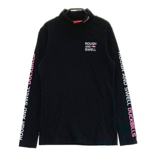サイズ：XL ROUGH&amp;SWELL ラフアンドスウェル  タートルネック 長袖Tシャツ カモノハシ  グレー系 [240101442774] ゴルフウェア メンズ ストスト rough&swell［ラフアンドスウェル］SMILE TURTLE/スマイルソフト